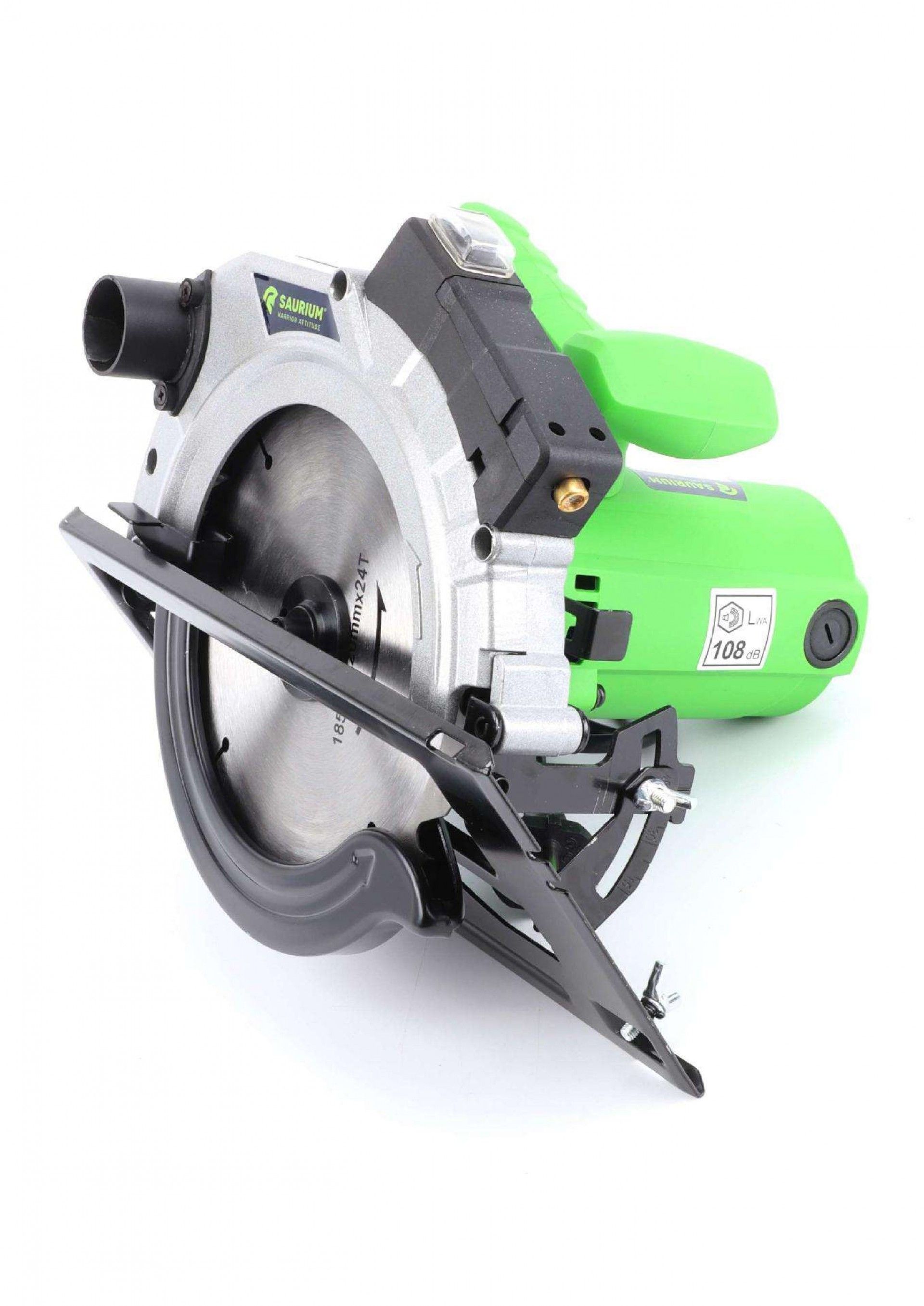 Serra Circular, com Laser, 1200W, 185mm refª 47812 SAURIUM