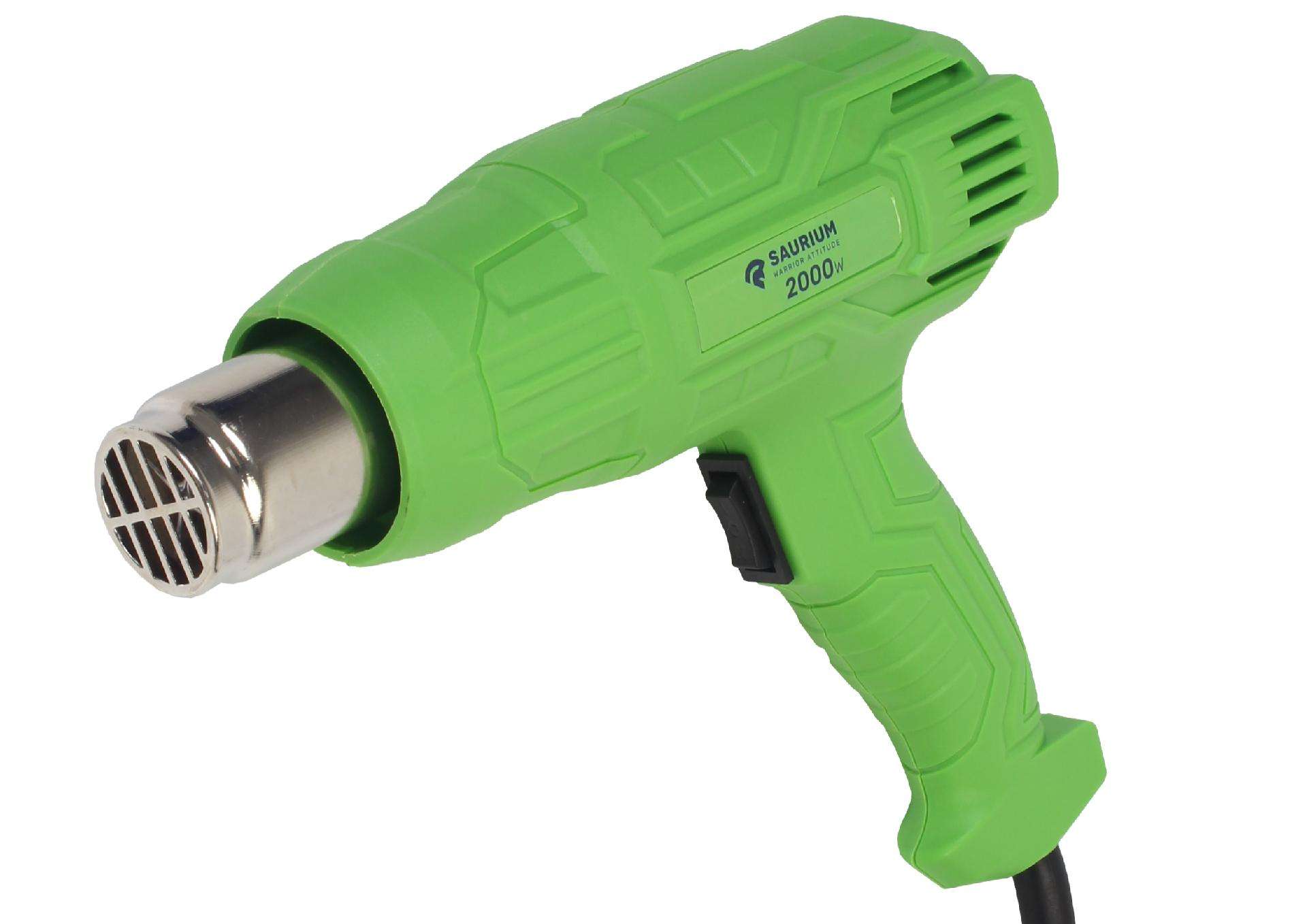 Pistola de Ar Quente, 2000W, 8Un refª 47800 SAURIUM