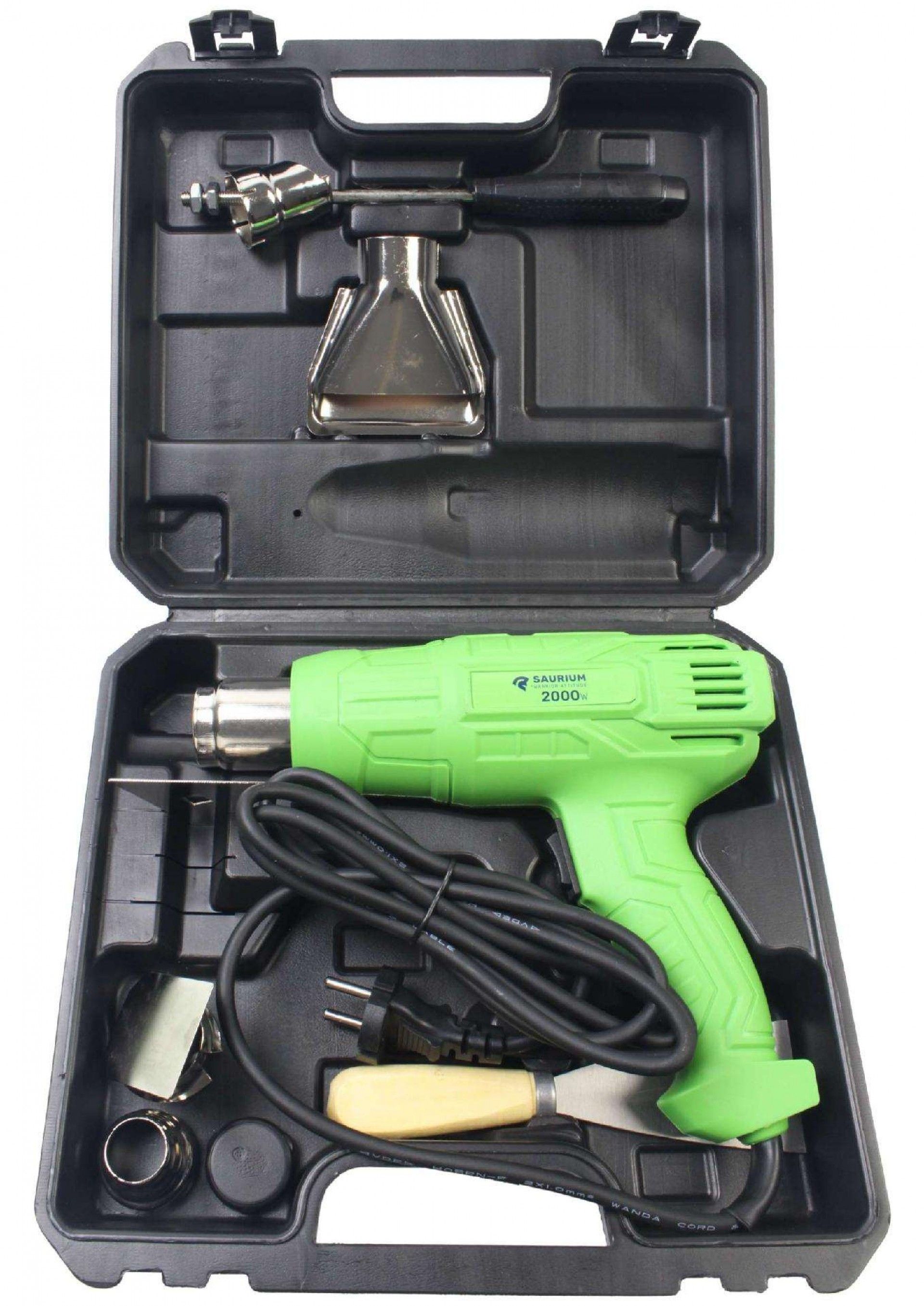 Pistola de Ar Quente, 2000W, 8Un refª 47800 SAURIUM