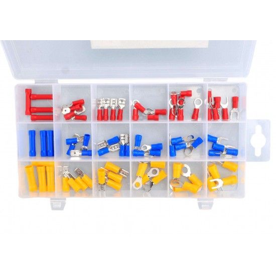 Terminais Eletricista, 76un refª 47657 SAURIUM Terminais Eletricista, 76un refª 47657 SAURIUM