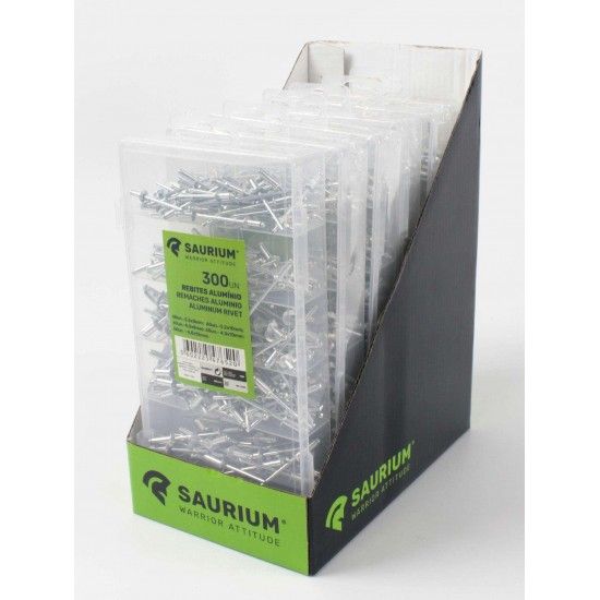 Rebite Alum�nio, 300Un  ref� 47652 SAURIUM