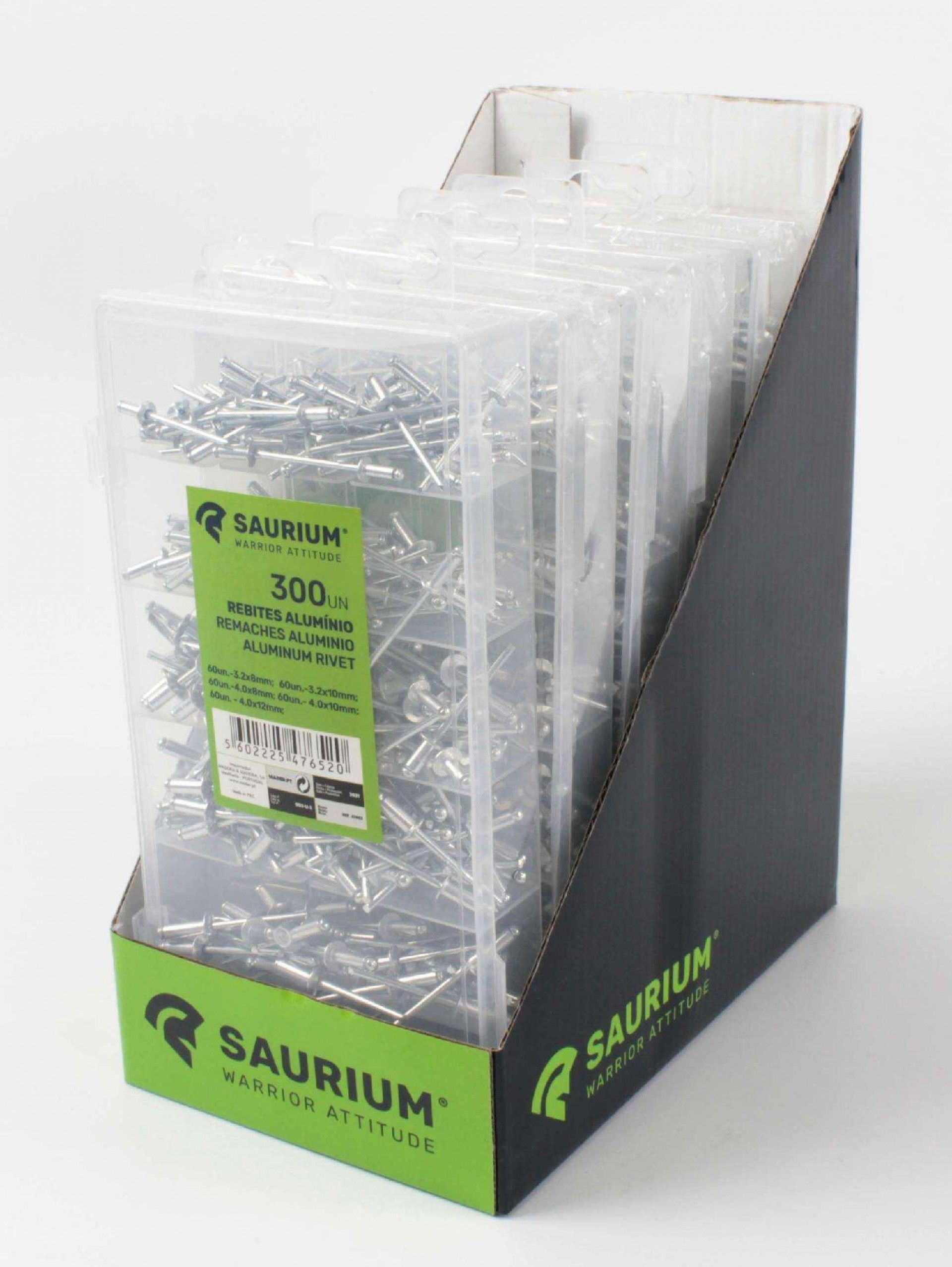 Rebite Alumínio, 300Un refª 47652 SAURIUM