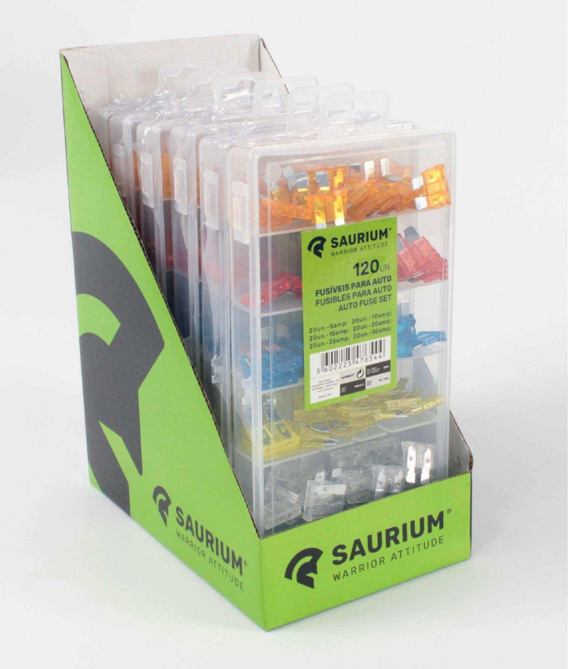 Fusíveis para Auto, 120Un refª 47654 SAURIUM