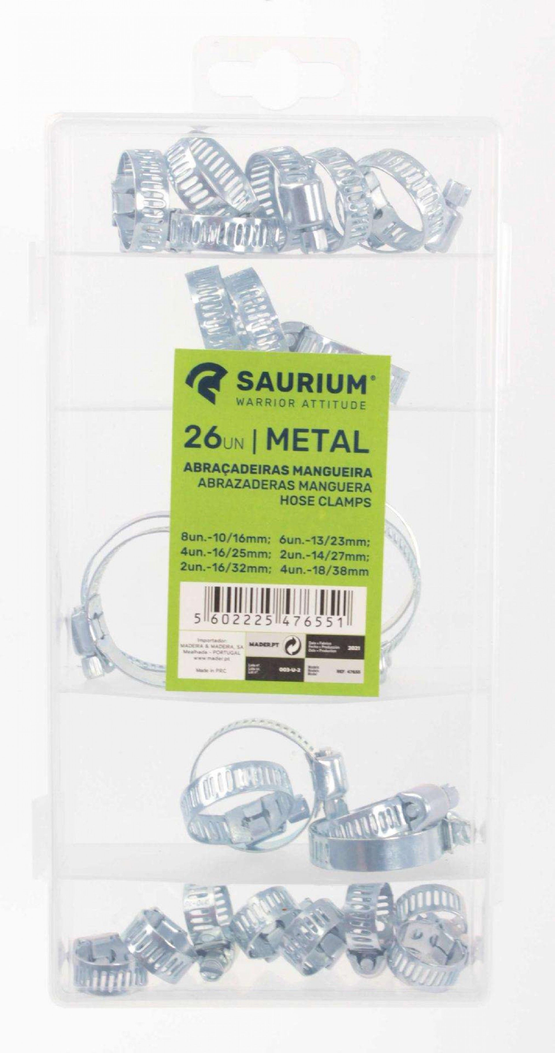 Abraçadeira para Mangueira, 26Un refª 47655 SAURIUM