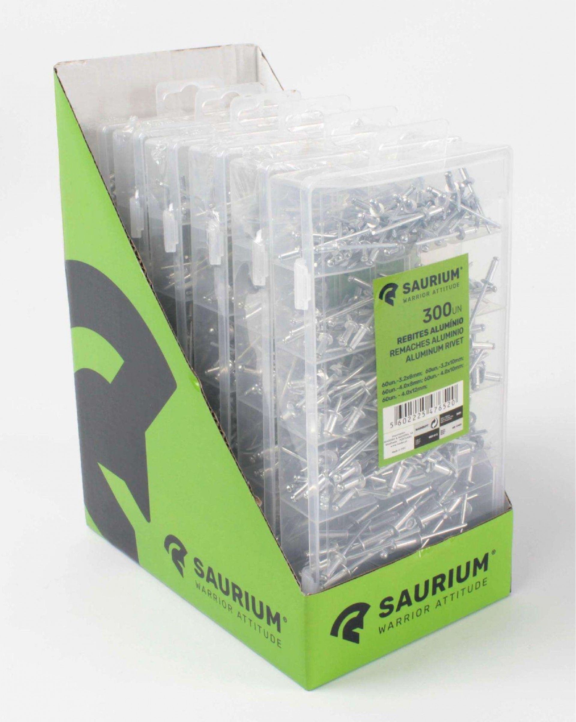 Rebite Alumínio, 300Un refª 47652 SAURIUM