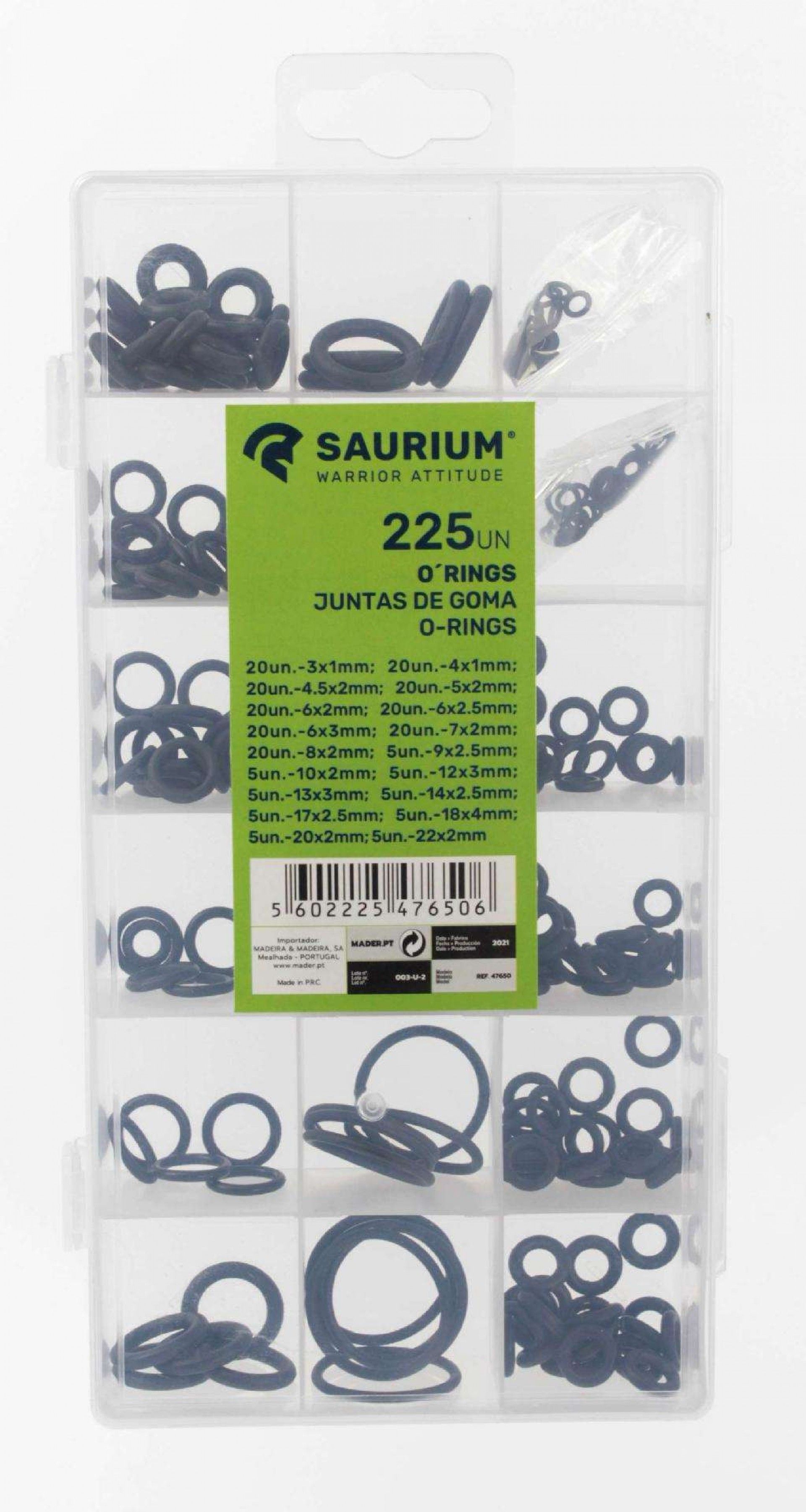 O´Ring Sortido, 225Un refª 47650 SAURIUM