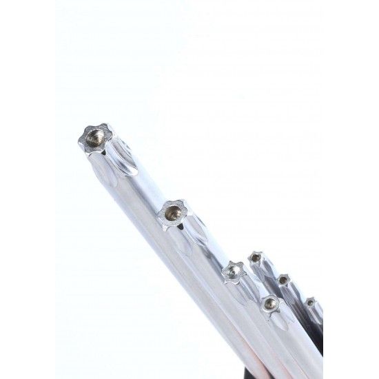 Chave Torx Longa, CRV, 9Un  ref 47630 SAURIUM