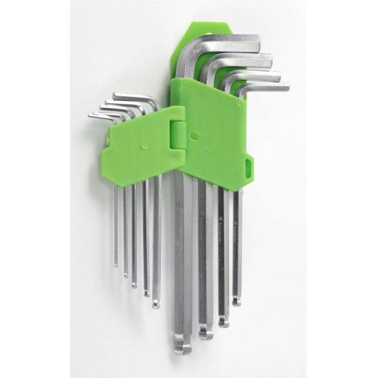 Chave Sextavada, Longa com Bola, 9Un refª 47631 SAURIUM Chave Sextavada, Longa com Bola, 9Un refª 47631 SAURIUM