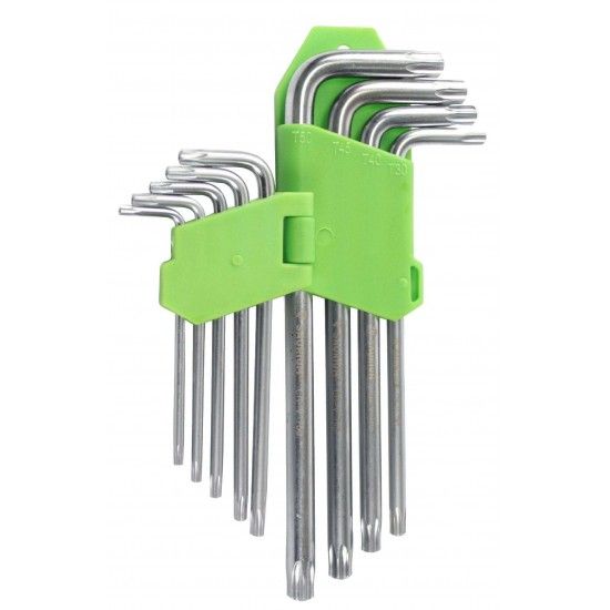 Chave Torx Longa, CRV, 9Un  ref 47630 SAURIUM