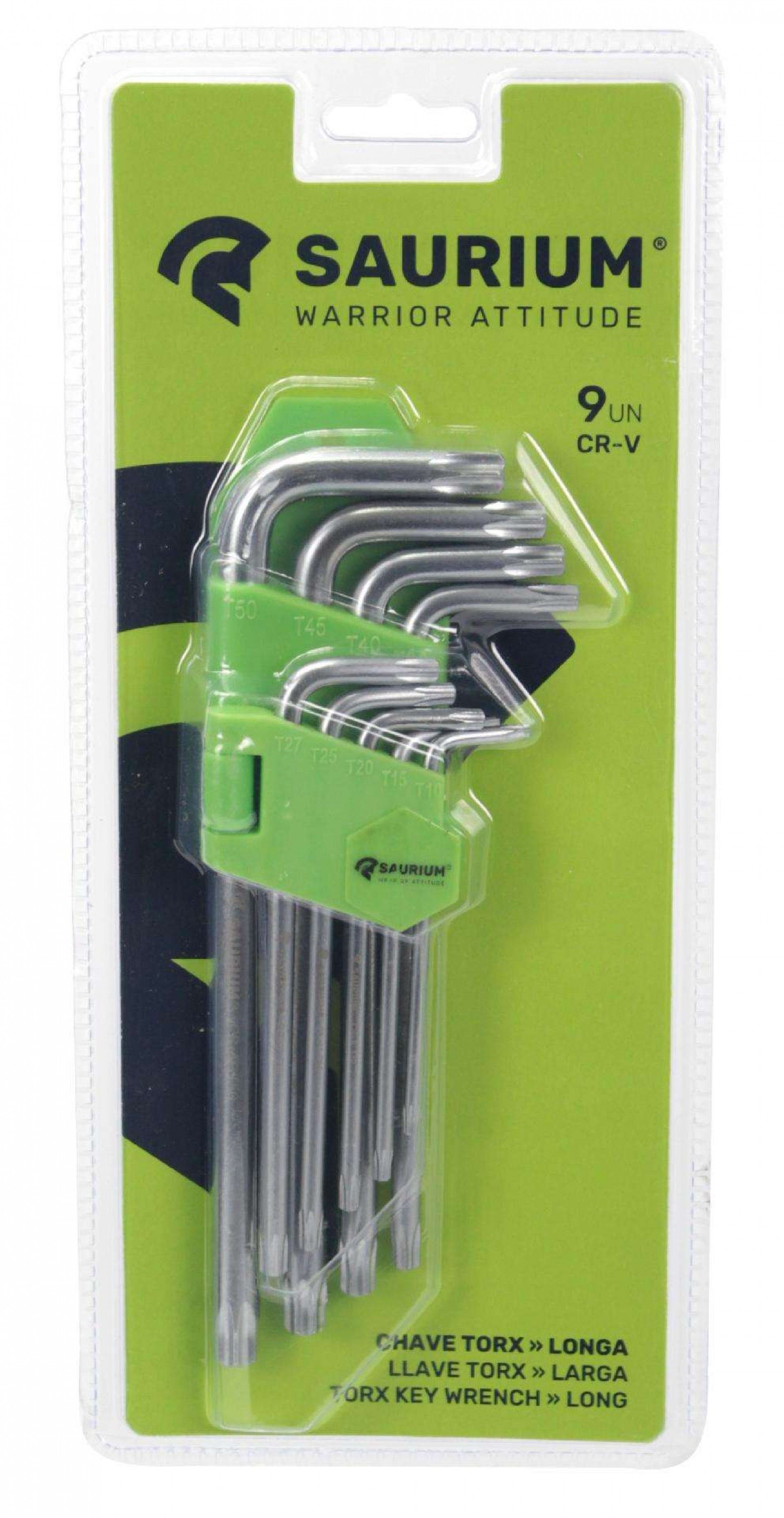 Chave Torx Longa, CRV, 9Un refª 47630 SAURIUM