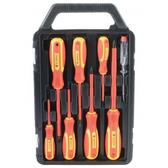 Chaves Parafusos, com Isolamento VDE, 8un  ref� 47601 SAURIUM