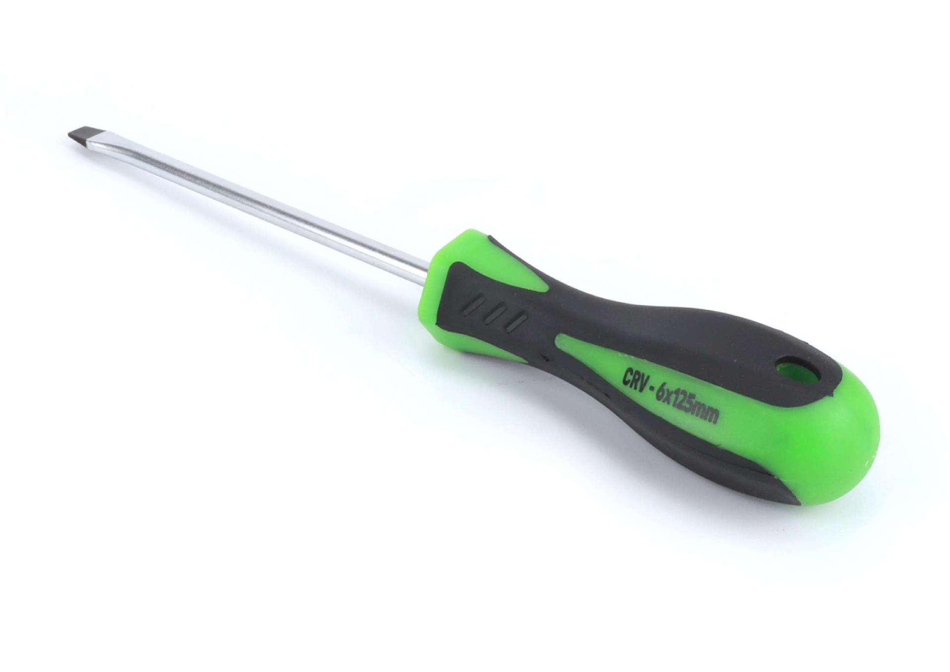 Chave de Fendas, Ponta Magnética, Chrome Vanadium, 6x125mm refª 47613 SAURIUM