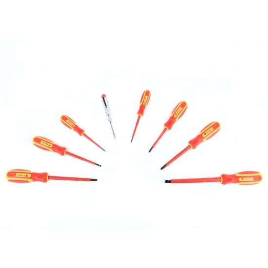 Chaves Parafusos, com Isolamento VDE, 8un  ref� 47601 SAURIUM