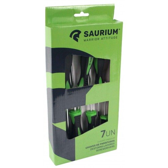 Chaves de Parafusos, CRV, 7Un  ref 47600 SAURIUM