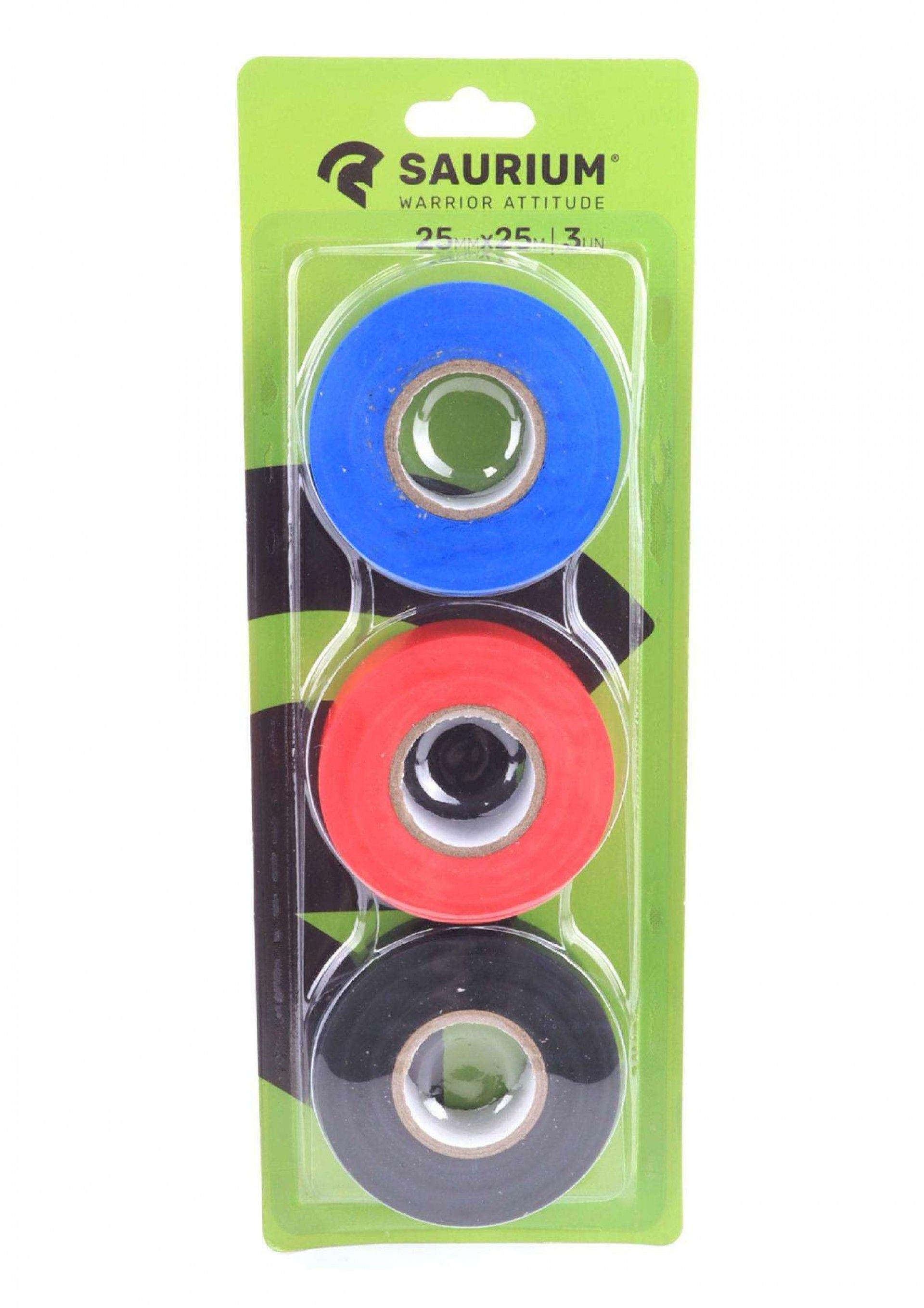 Fita Isoladora, Sortida, 25mmx25m, 3Un refª 47559 SAURIUM