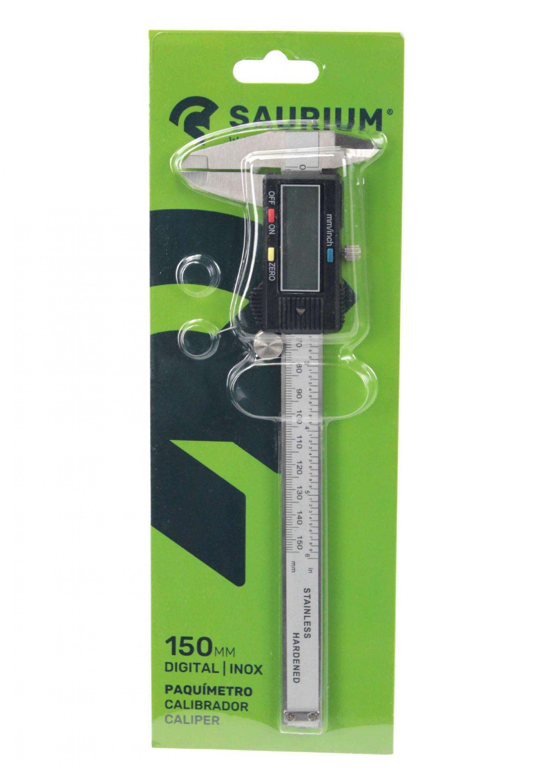 Paquímetro Digital, Inox, 150mm refª 47455 SAURIUM