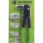 Alicate de Rebitar, com Rebites, 60Un, 240mm  ref 47402 SAURIUM