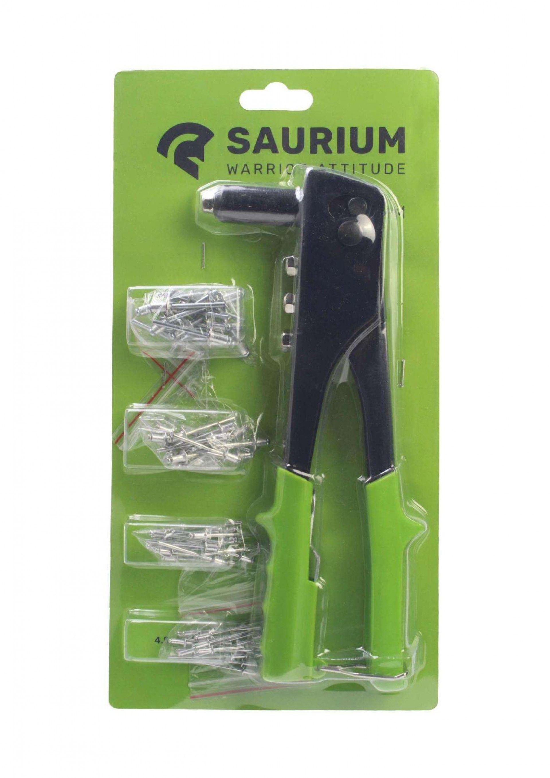 Alicate de Rebitar, com Rebites, 60Un, 240mm refª 47402 SAURIUM