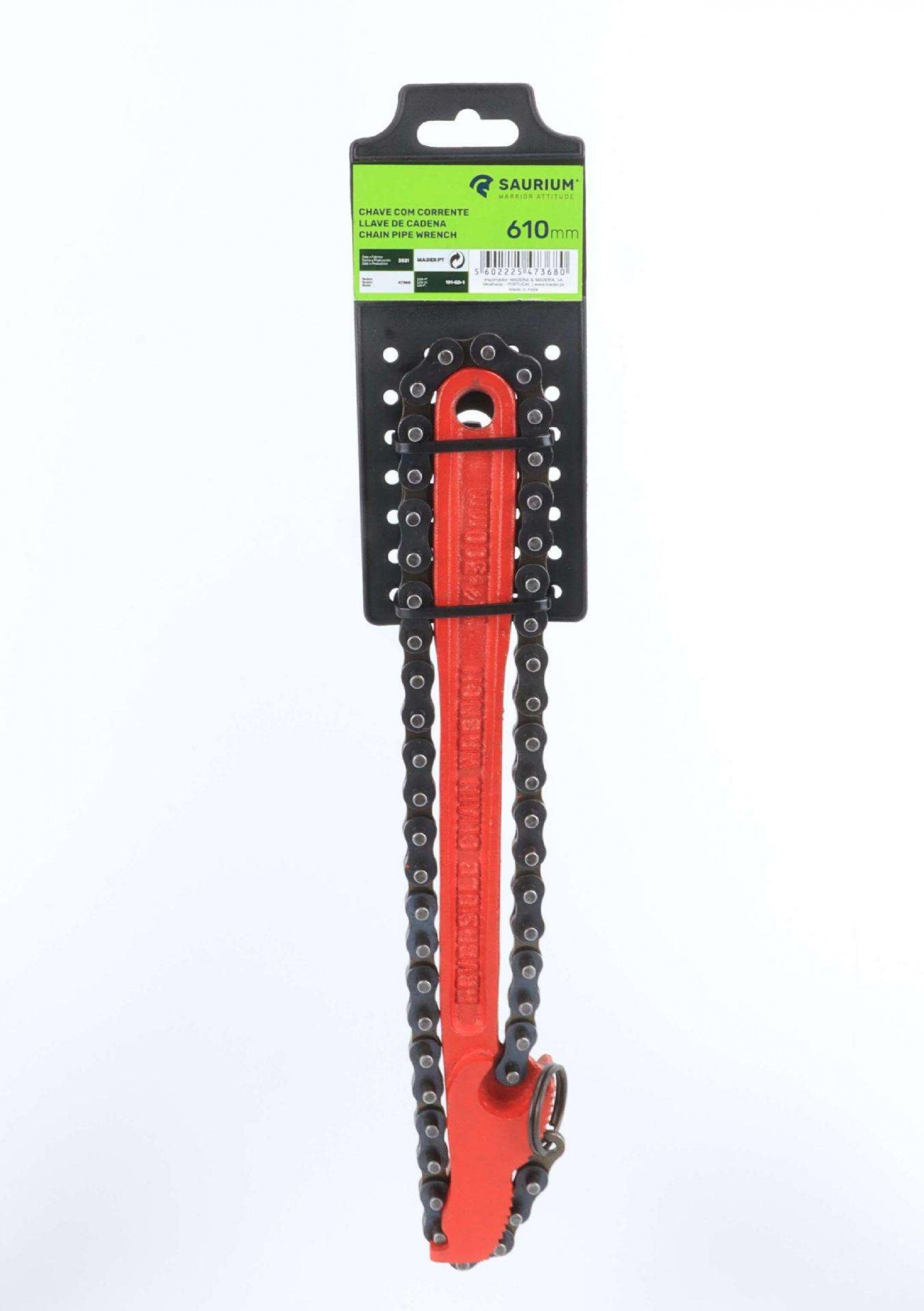 Chave com Corrente, 610mm refª 47368 MADER