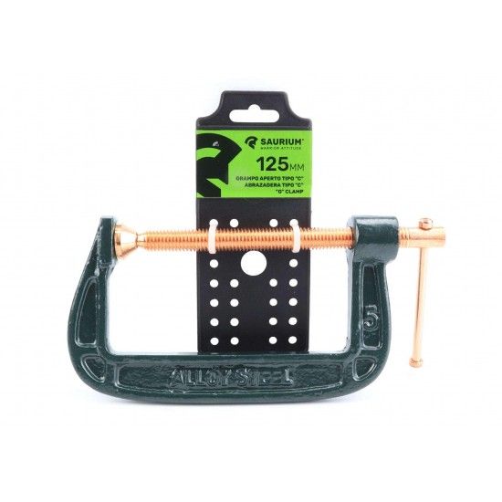 Grampo Aperto, 125mm  ref 47352 SAURIUM