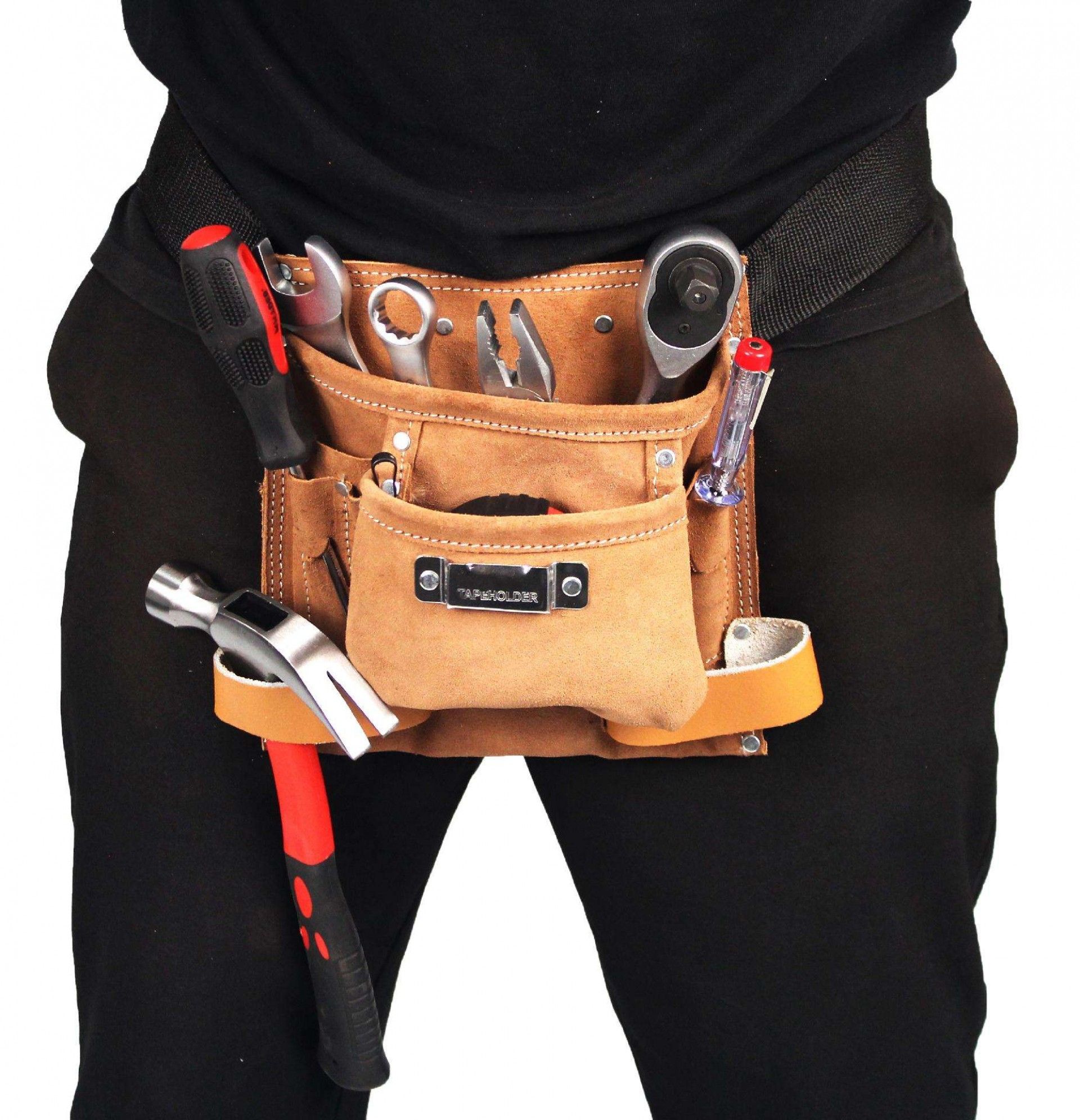 Cinto para Ferramenta, 1 Bolsa, 5 Divisórias refª 47330 SAURIUM