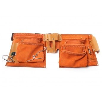 Cinto para Ferramenta, 2 Bolsas, 10 Divisrias  ref 47331 SAURIUM