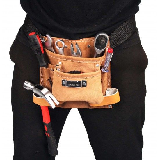 Cinto para Ferramenta, 1 Bolsa, 5 Divisrias  ref 47330 SAURIUM