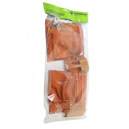 Cinto para Ferramenta, 2 Bolsas, 10 Divisrias  ref 47331 SAURIUM