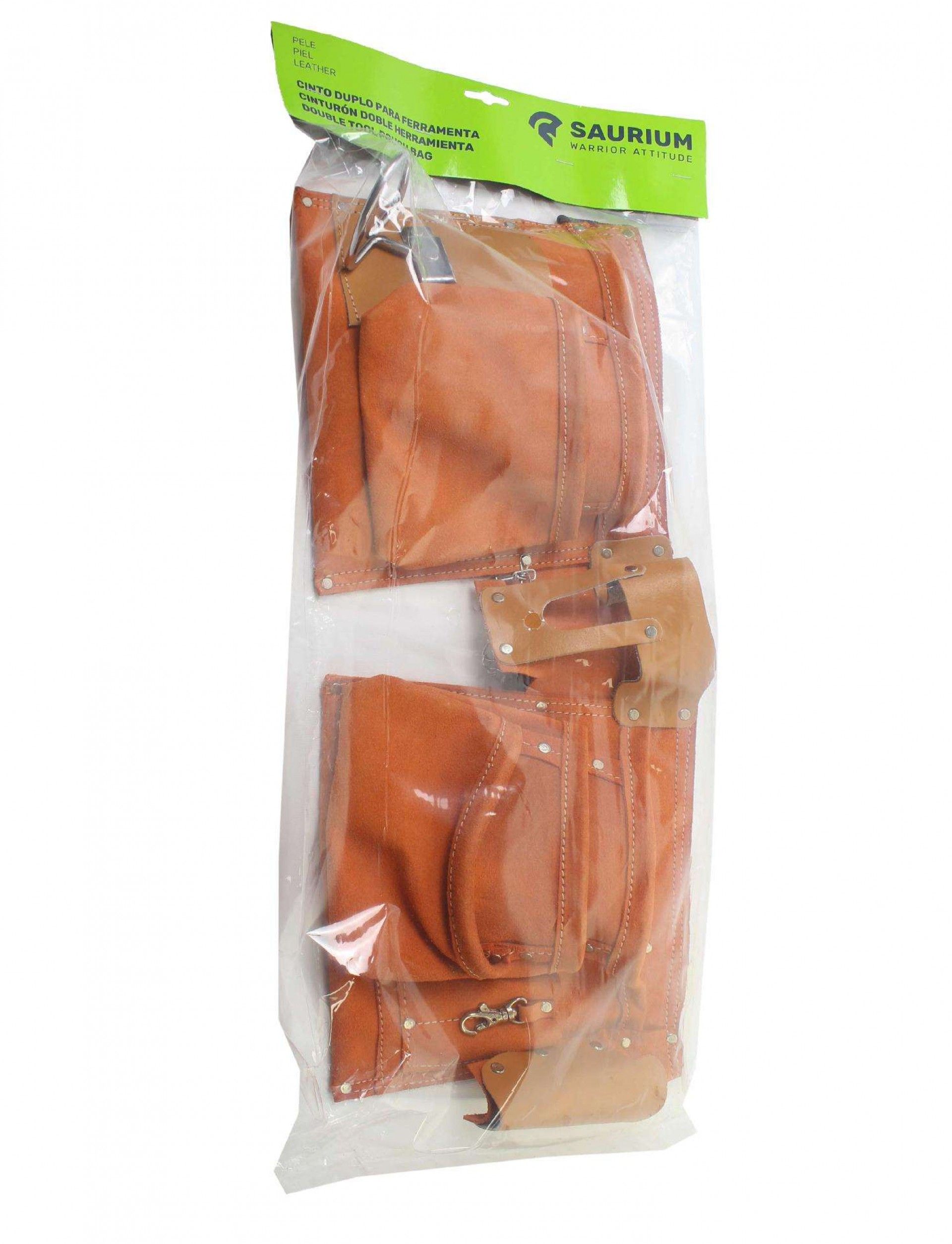 Cinto para Ferramenta, 2 Bolsas, 10 Divisórias refª 47331 SAURIUM