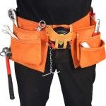 Cinto para Ferramenta, 2 Bolsas, 10 Divisrias  ref 47331 SAURIUM