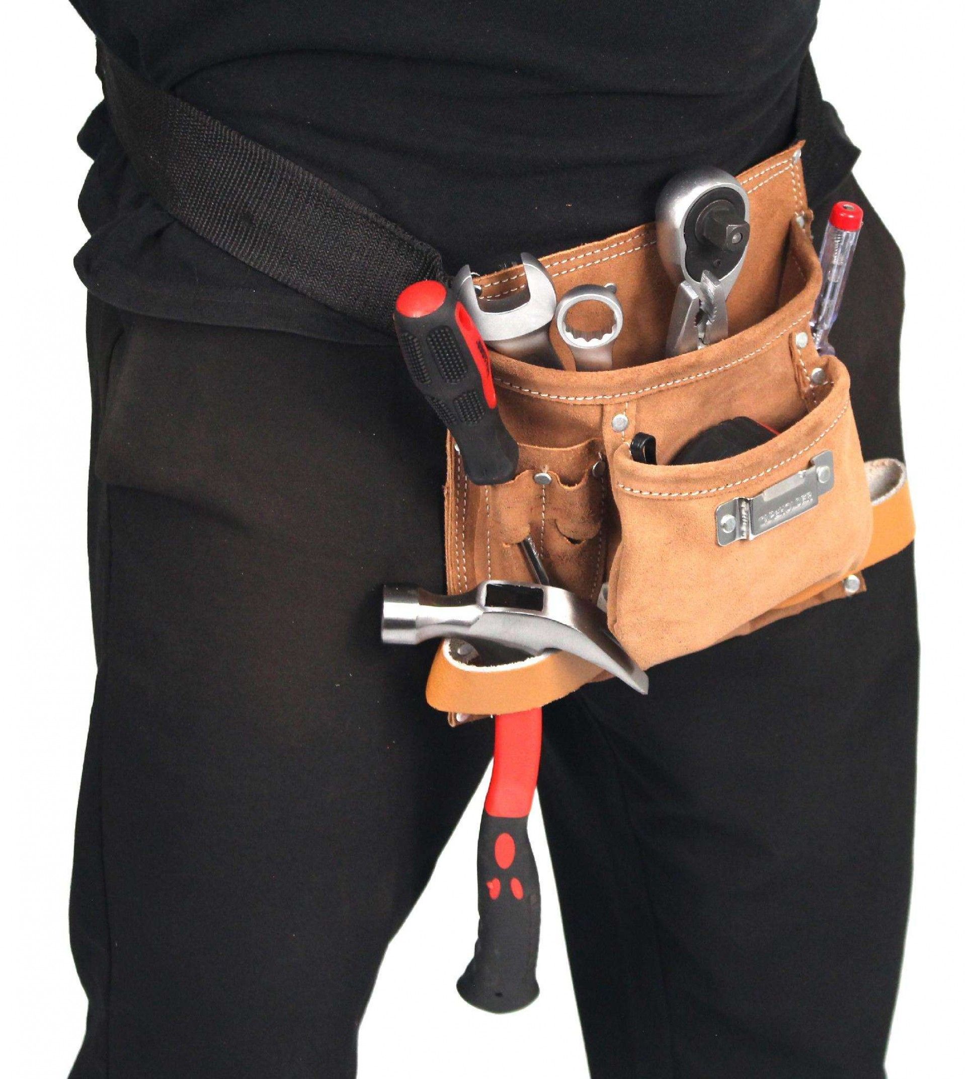 Cinto para Ferramenta, 1 Bolsa, 5 Divisórias refª 47330 SAURIUM