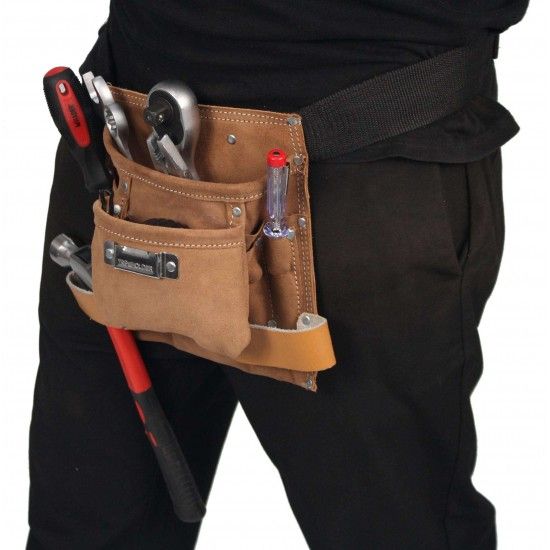 Cinto para Ferramenta, 1 Bolsa, 5 Divisrias  ref 47330 SAURIUM