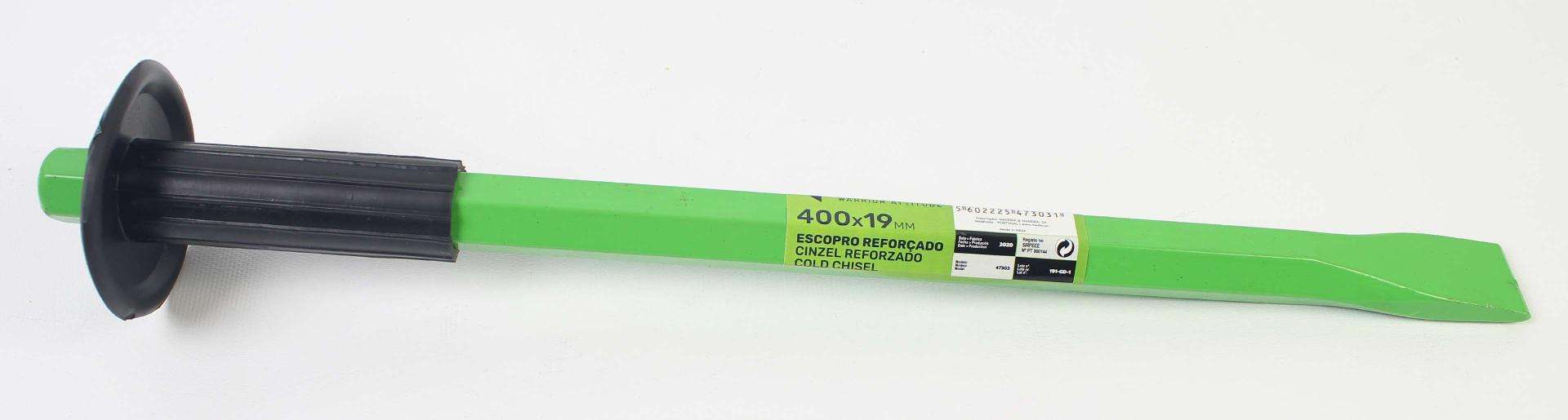 Escopro, Reforçado com Proteção, 16x350mm refª 47302 SAURIUM