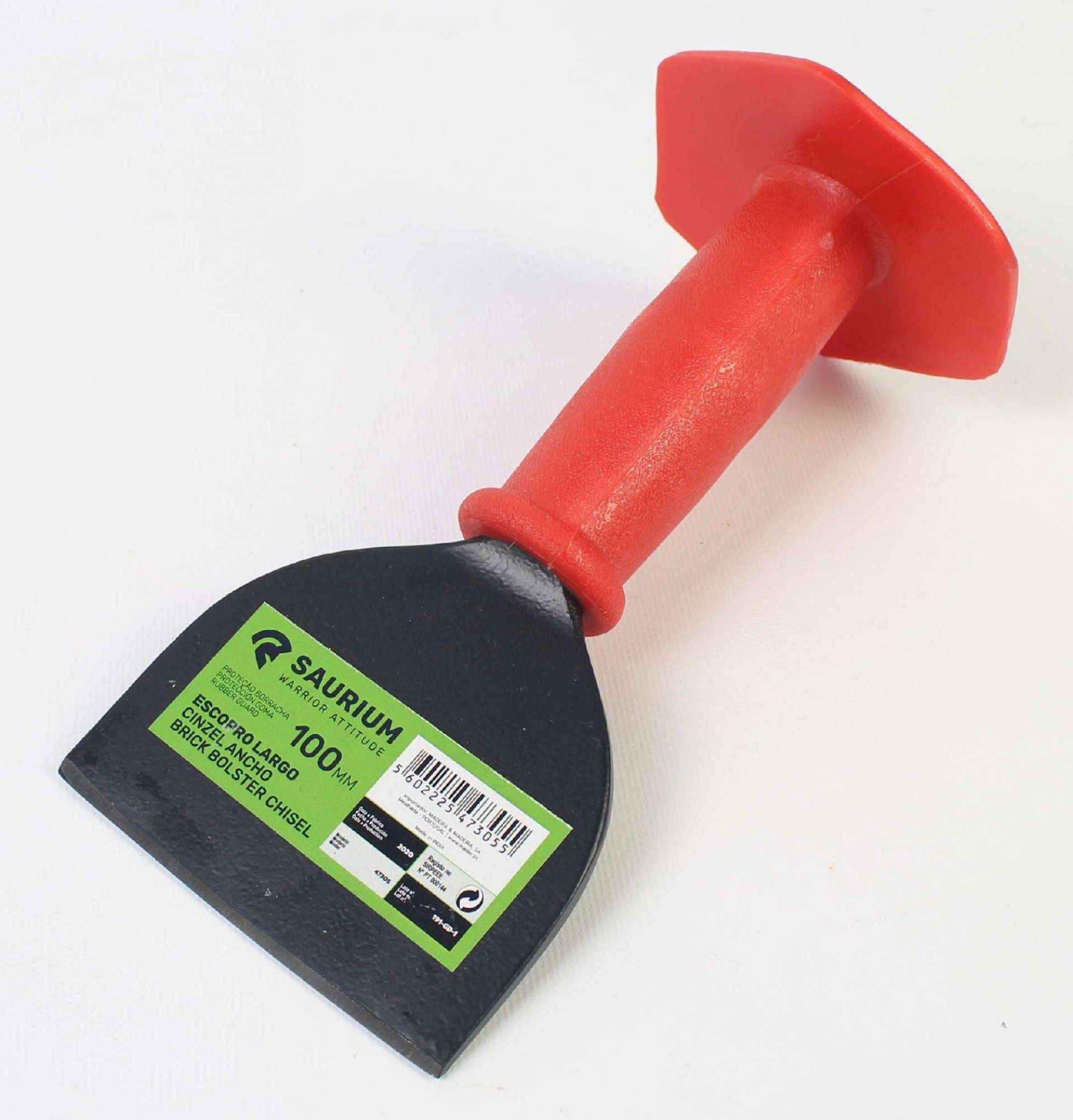 Escopro, Largo com Proteção, 100mm refª 47305 SAURIUM