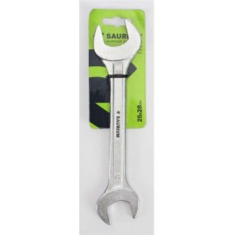 Chave 2 Bocas, 25x28mm, Ao Carbono  ref 47209 SAURIUM