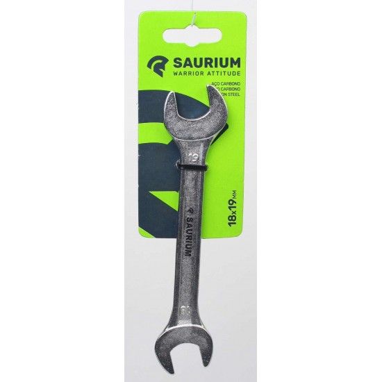 Chave 2 Bocas, 18x19mm  ref 47204 SAURIUM