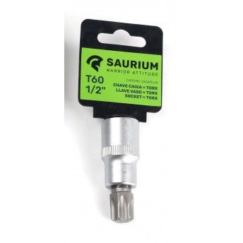 Chave de Caixa Torx, T60, 1/2  ref 47136 SAURIUM