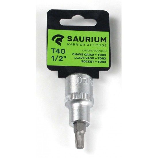 Chave de Caixa Torx, T40, 1/2  ref 47132 SAURIUM