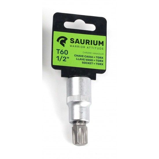 Chave de Caixa Torx, T60, 1/2  ref 47136 SAURIUM