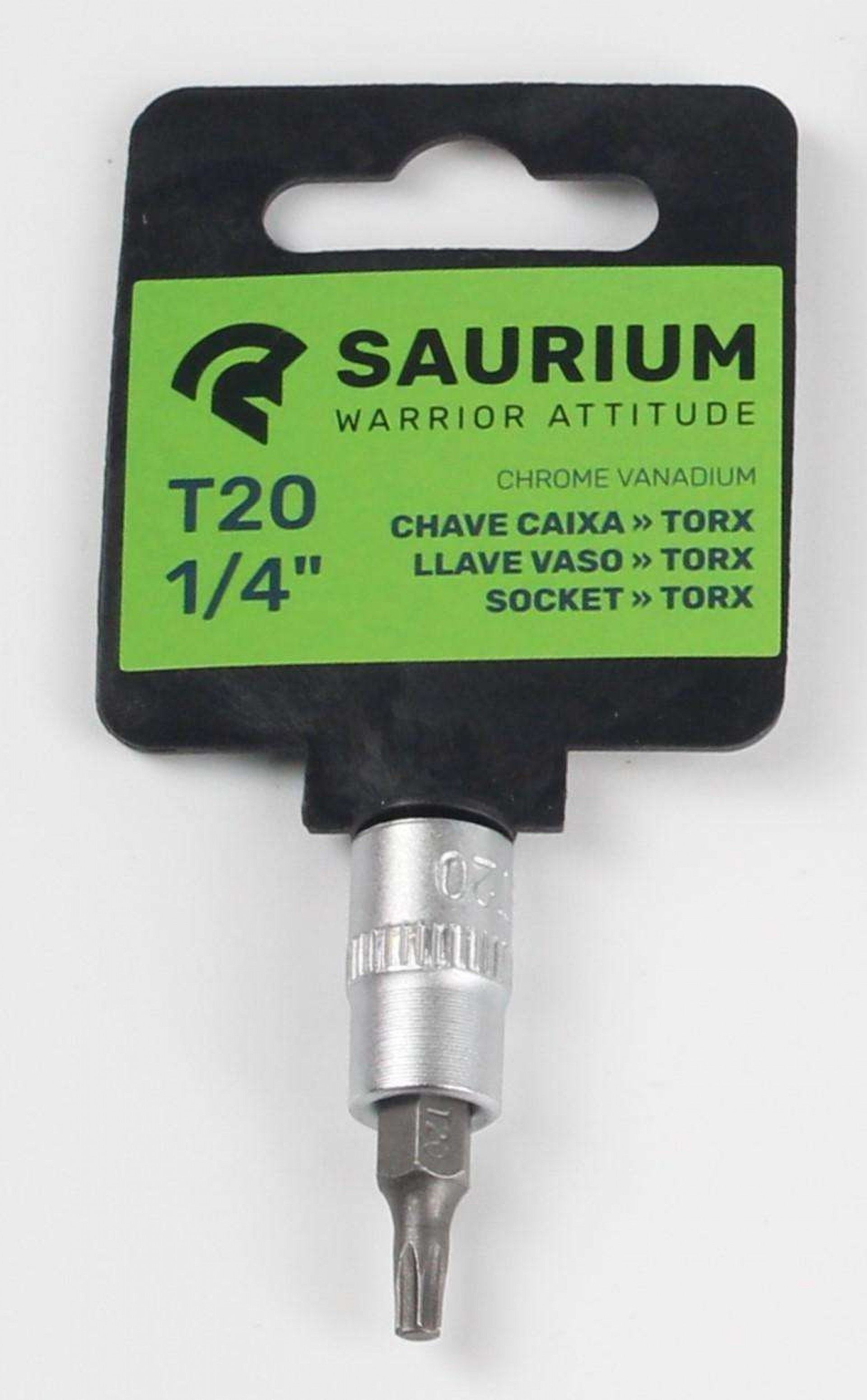 Chave de Caixa Torx, T20, 1/4 refª 47123 SAURIUM