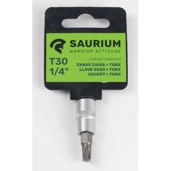 Chave de Caixa Torx, T30, 1/4  ref 47126 SAURIUM