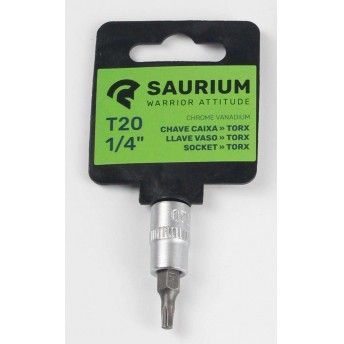 Chave de Caixa Torx, T20, 1/4  ref 47123 SAURIUM