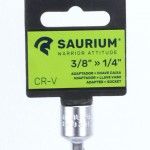 Adaptador, 3/8 » 1/4, CRV refª 47059 SAURIUM Adaptador, 3/8 » 1/4, CRV refª 47059 SAURIUM