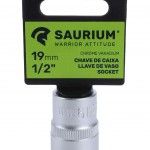 Chave de Caixa, 1/2, 19mm refª 46989 SAURIUM Chave de Caixa, 1/2, 19mm refª 46989 SAURIUM