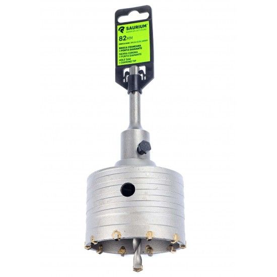 Broca Craneana com Guia, Diamante, 82mm refª 46610 SAURIUM Broca Craneana com Guia, Diamante, 82mm refª 46610 SAURIUM
