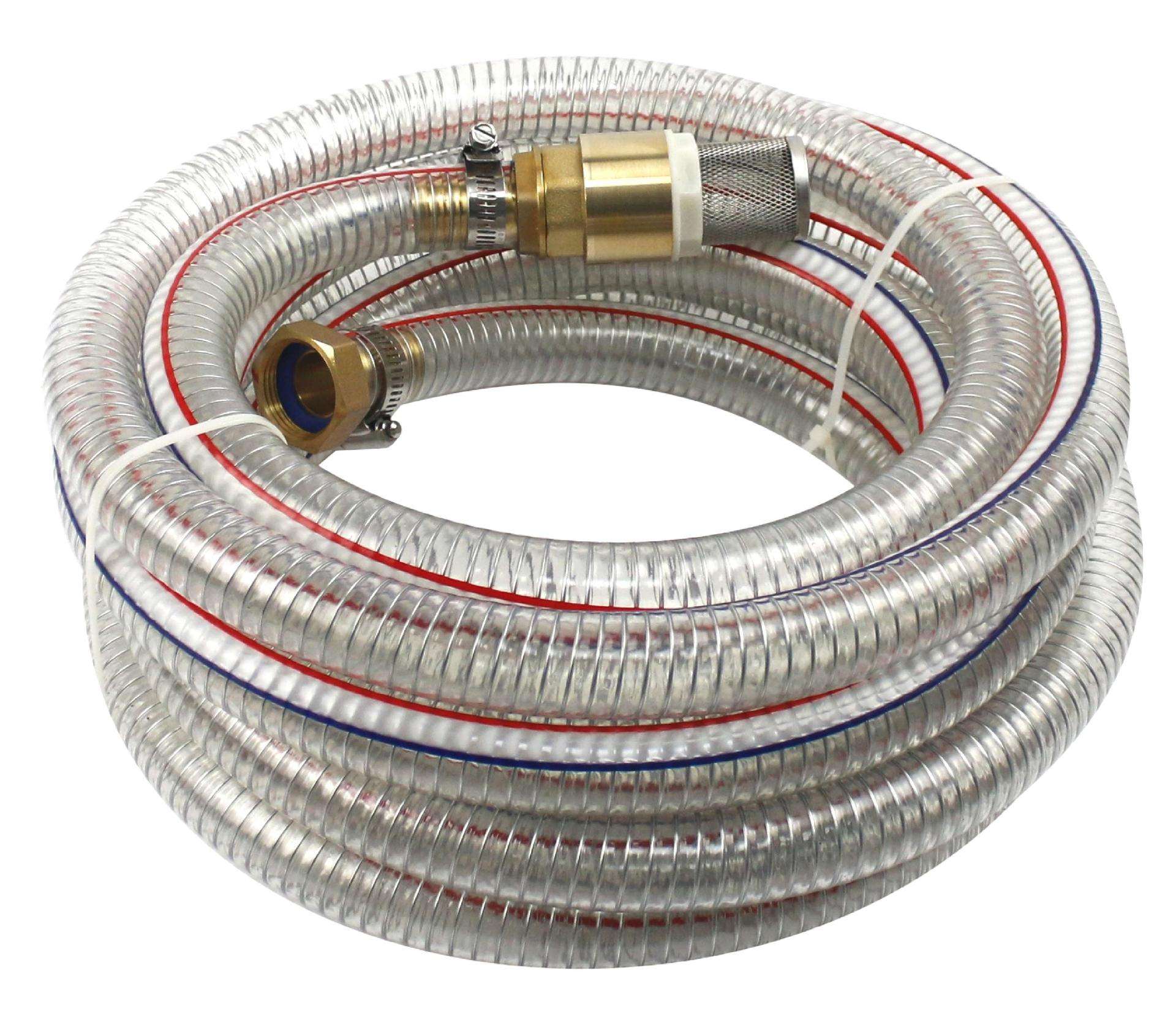 Mangueira de sucção para Moto-bomba Reforçada -MGD-1" 7M 6PC refª 44563 MADER