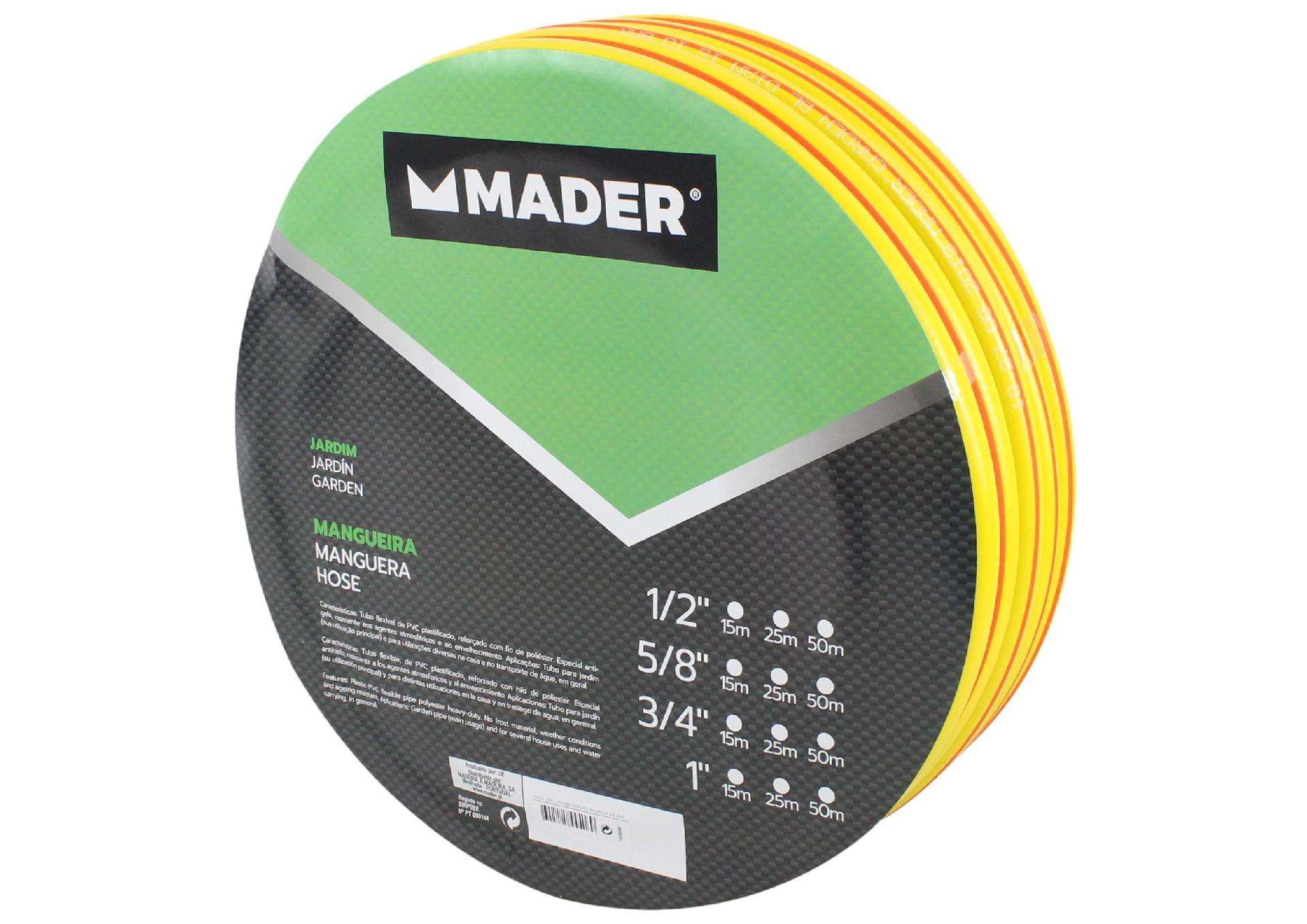 Mangueira de Jardim, Reforçada, 5/8, 50m refª 44507 MADER