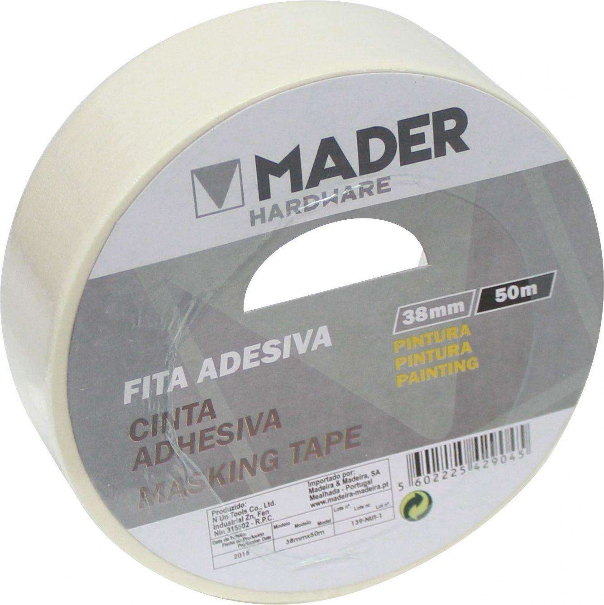 Fita Adesiva, Pintura, 50mmx50m refª 42907 MADER