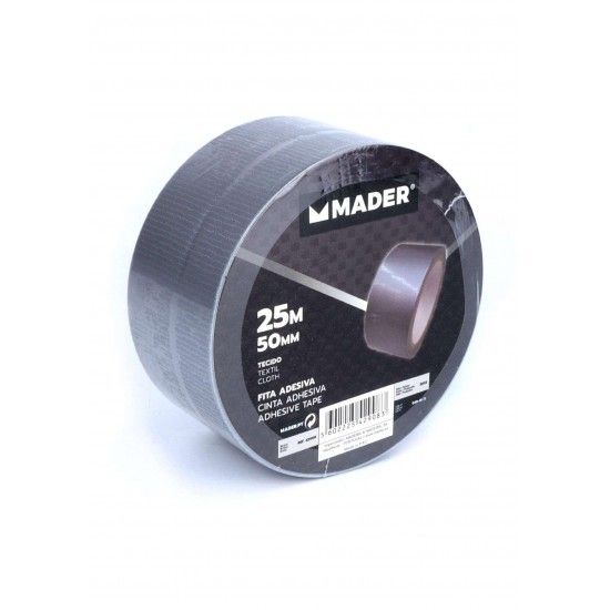 Fita Adesiva, Tecido, 50mmx25m refª 42908 MADER Fita Adesiva, Tecido, 50mmx25m refª 42908 MADER