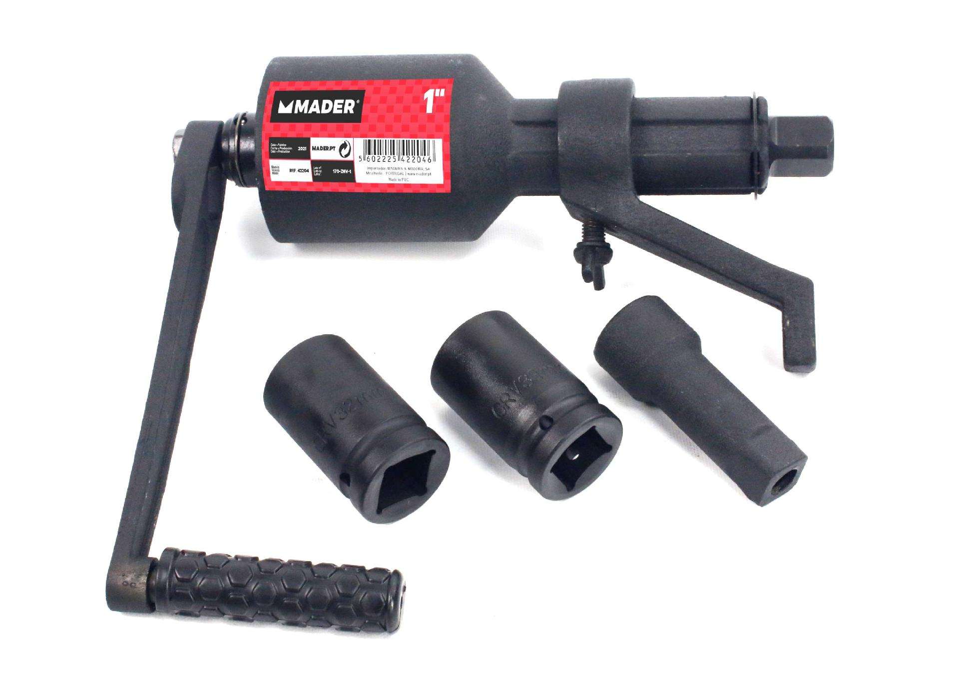 Chave De Rodas desmultiplicada 1" 1" para camião refª 42204 MADER